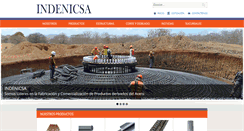 Desktop Screenshot of indenicsa.com